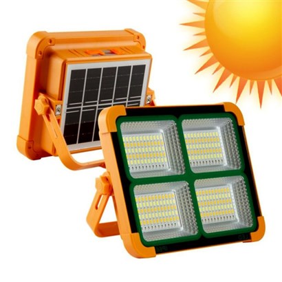 پروژکتور شارژی ال ای دی LED سولار پاوربانک دار مگنتی